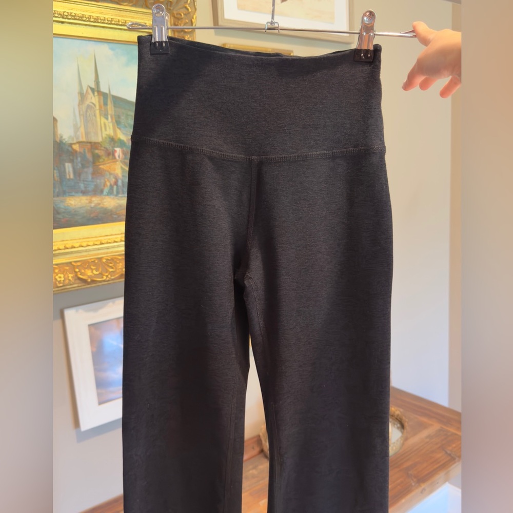 Beyond Yoga Black High-Waisted Bootcut Pants